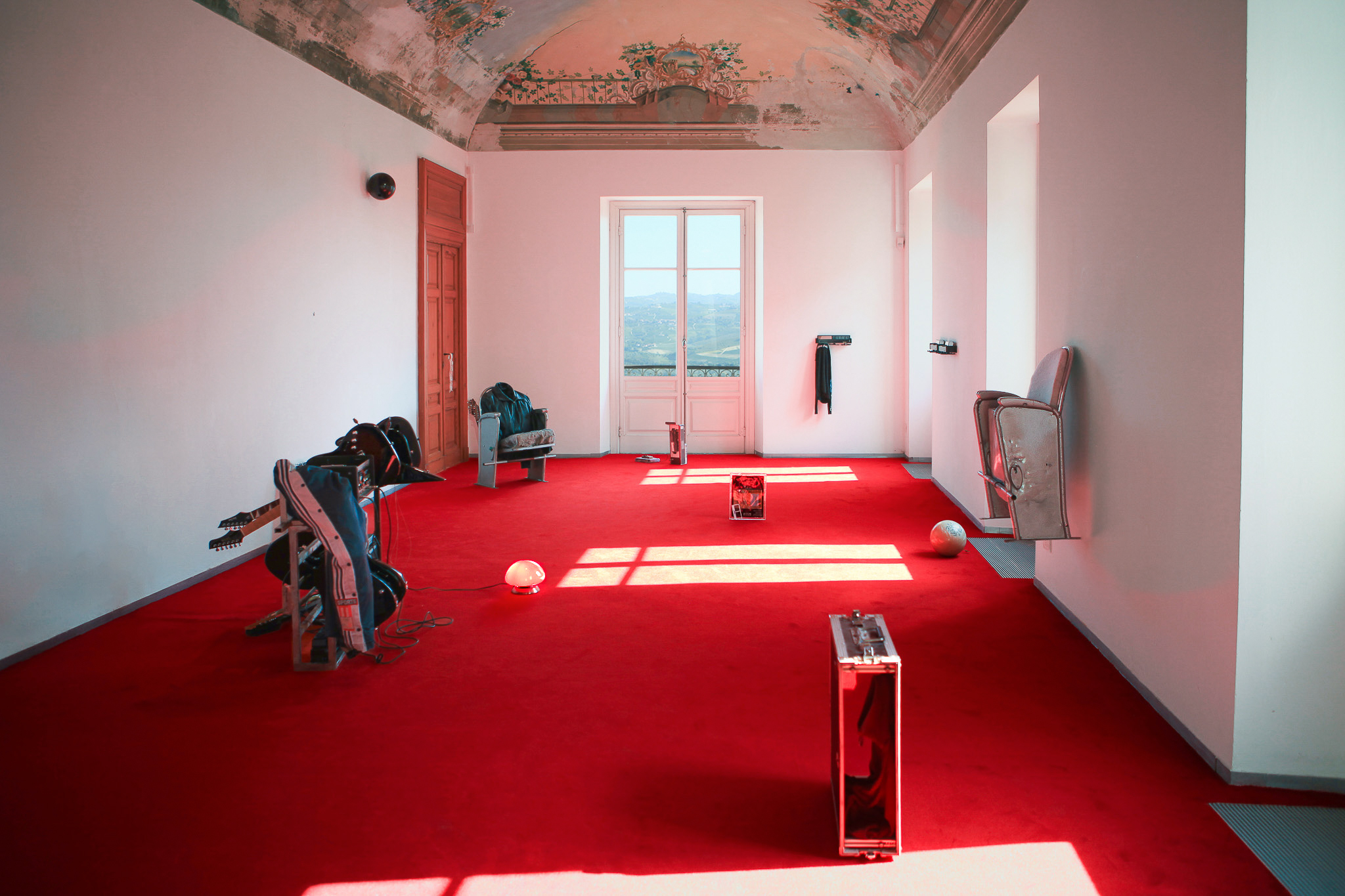 Exhibition view: Just like heaven, cur. Leonardo Pietropaolo, Fondazione Sandretto Re Rebaudengo, Guarene (IT), 2026.