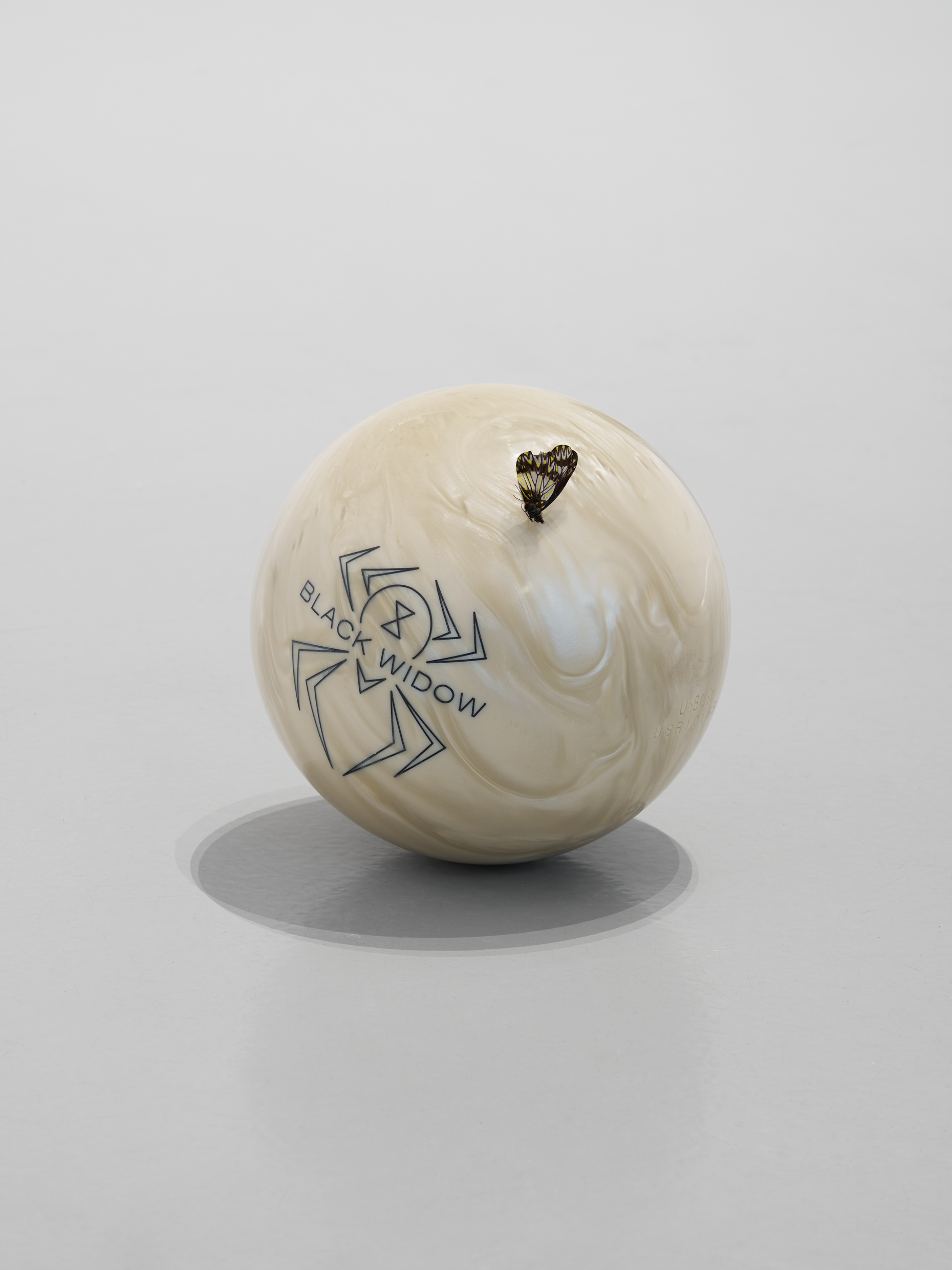 <em>Blue Marble II</em>, 2026. Exhibition view: <em>Zniwa Smutku, Les moissons de la tristesse / The Harvest of Sorrow</em>, cur. Oriana Radziuk, Gdansk Center for Contemporary Art (GCSW), Gdansk (PL), 2026. Photo © Tomasz Koszewnik