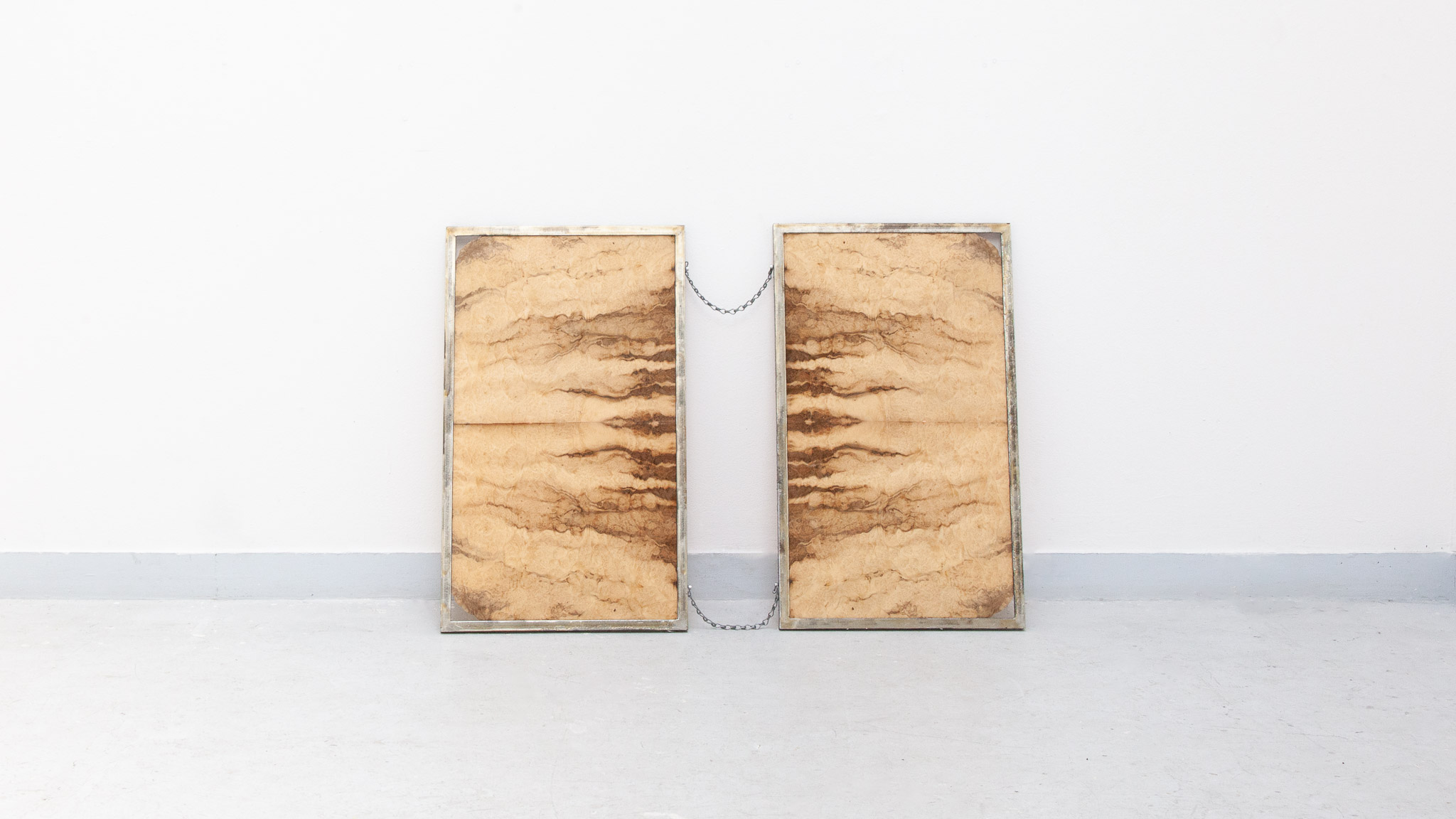 (Detail) <em>Harold and Maude (2024)</em>, 2024. Exhibition view: <em>Playlist for an eternal Autumn</em>, DNSEP, Haute Ecole des Arts du Rhin, Strasbourg (FR), 2024. Photo © ALLOK7.FR