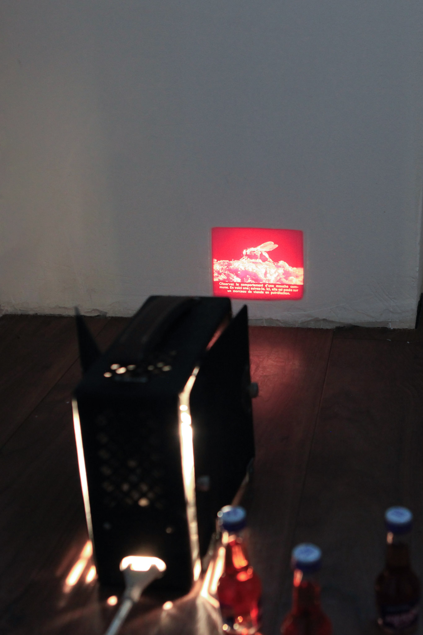 (detail) <em>How to craft an enemy</em>, 2026. Exhibition view: <em>Nocturnals</em>, solo show, cur. Andrii Dostliev, Barbara Baryzewska Gallery, Poznan (PL), 2026.</em>. Photo © Andrii Dostliev