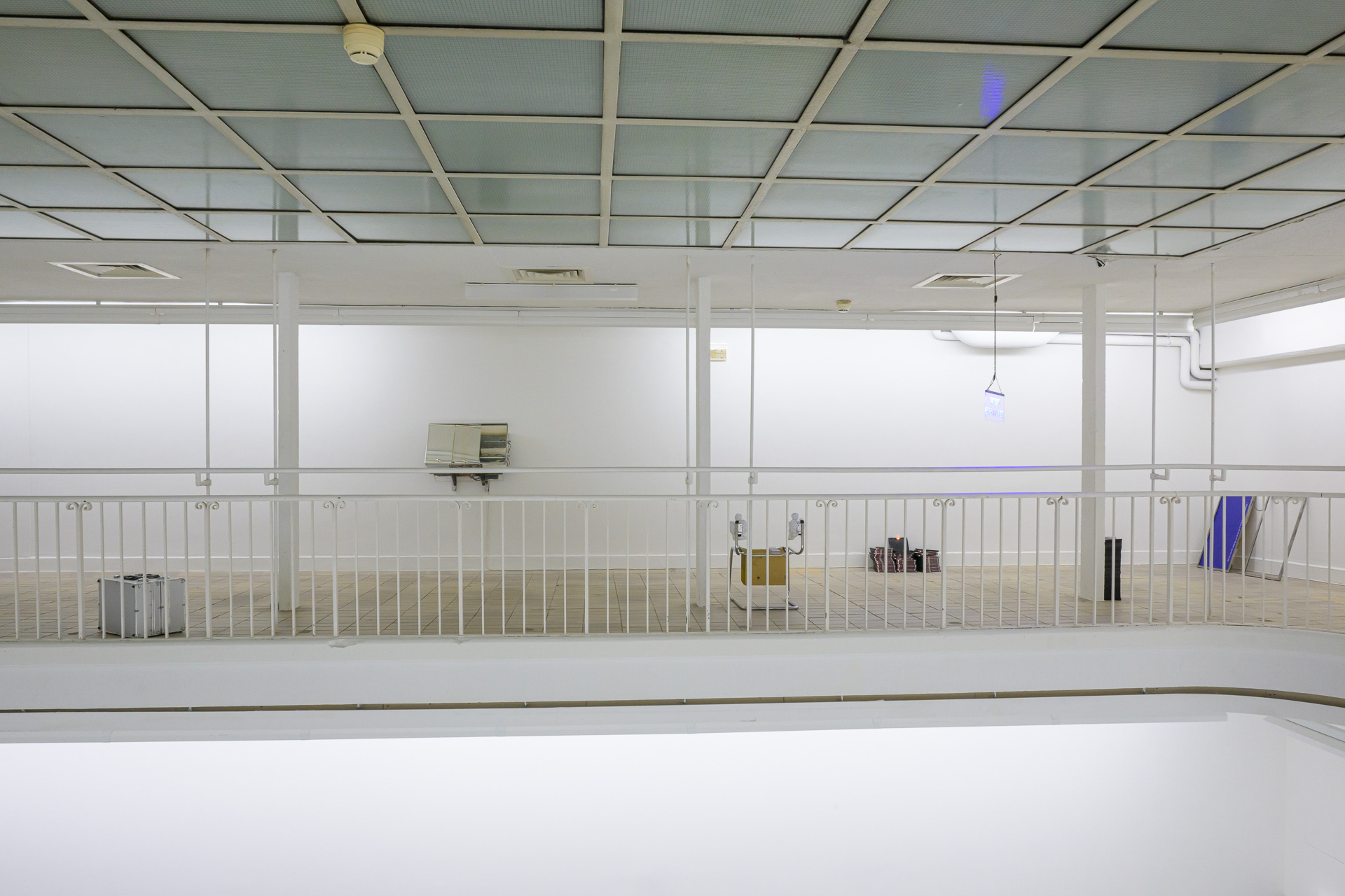 Exhibition view: <em>Will I still perform tomorrow ?</em>, group show, Kunstverein Freiburg, Freiburg (DE), 2023-2024, part of <em>Regionale 24</em>. Curated by Heinrich Dietz and Marilena Raufeisen. Photo © Marc Doradzillo